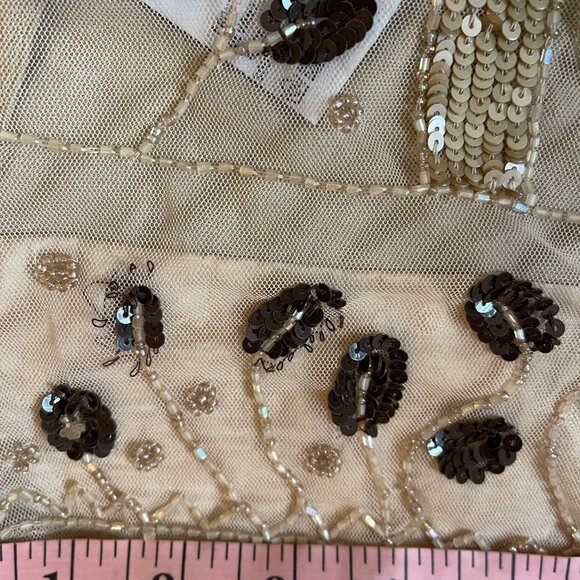 Anthropologie Beaded Sequin Tank Top Size S - Picture 15 of 17